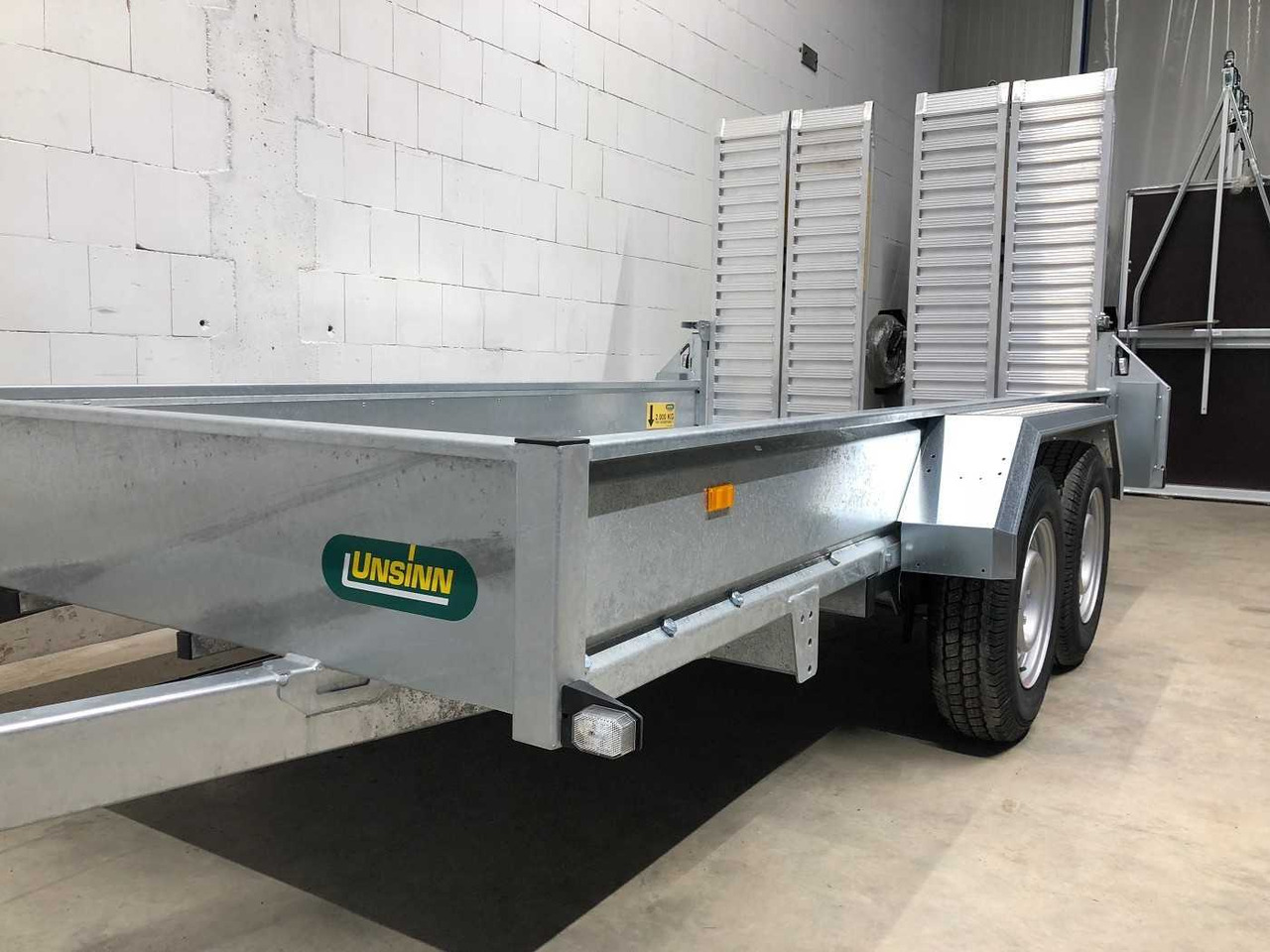 UNSINN UB 3618-35-14 Doppelrampe Maschinentransporter - Прицеп для спецтехники: фото 5 UNSINN UB 3618-35-14 Doppelrampe Maschinentransporter - Прицеп для спецтехники: фото 5
