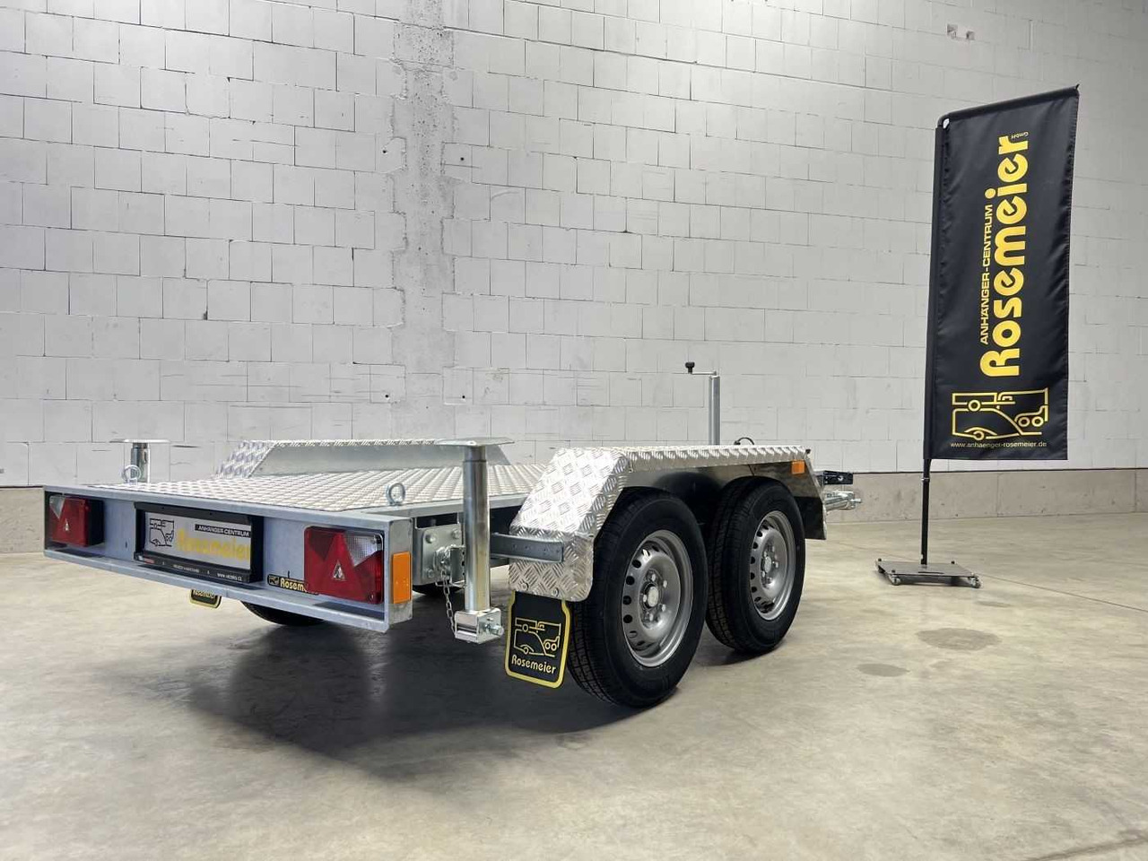 VEZEKO Generator 2-Achser Maschinentransporter - Прицеп для мотоцикла: фото 4 VEZEKO Generator 2-Achser Maschinentransporter - Прицеп для мотоцикла: фото 4