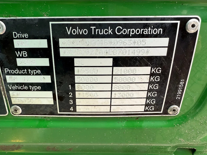 Тягач Volvo FM FM370 4X2 Globetrotter / Welgro compressor / Dynimac steering / Holland Truck: фото 11