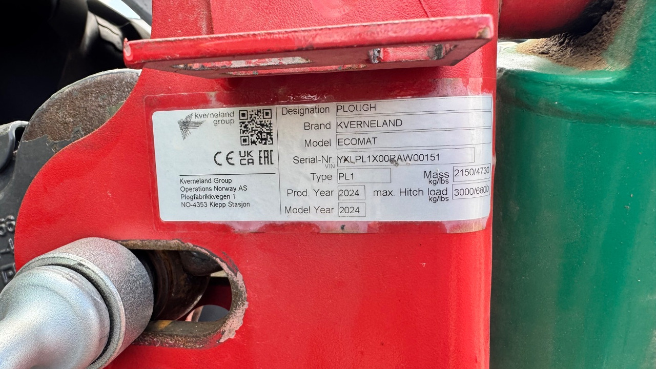 Kverneland ECOMAT 65 PL1 7-Schar Vorführmaschine - Плуг: фото 2 Kverneland ECOMAT 65 PL1 7-Schar Vorführmaschine - Плуг: фото 2