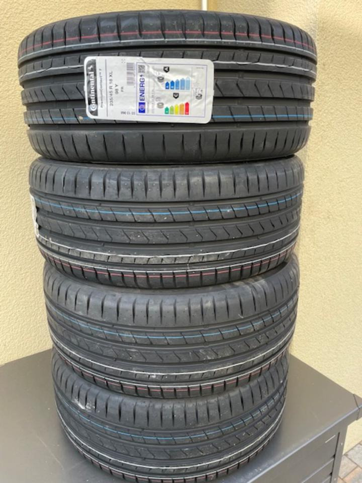 Sommer-Reifen 235/45R18 98Y XL FR Continental PremiumContact 7 - Шины и диски: фото 1 Sommer-Reifen 235/45R18 98Y XL FR Continental PremiumContact 7 - Шины и диски: фото 1