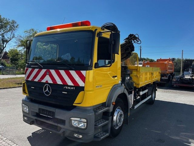 Mercedes-Benz Axor 1828 mit Kipper und Ladekran Top - Самосвал, Автоманипулятор: фото 5 Mercedes-Benz Axor 1828 mit Kipper und Ladekran Top - Самосвал, Автоманипулятор: фото 5