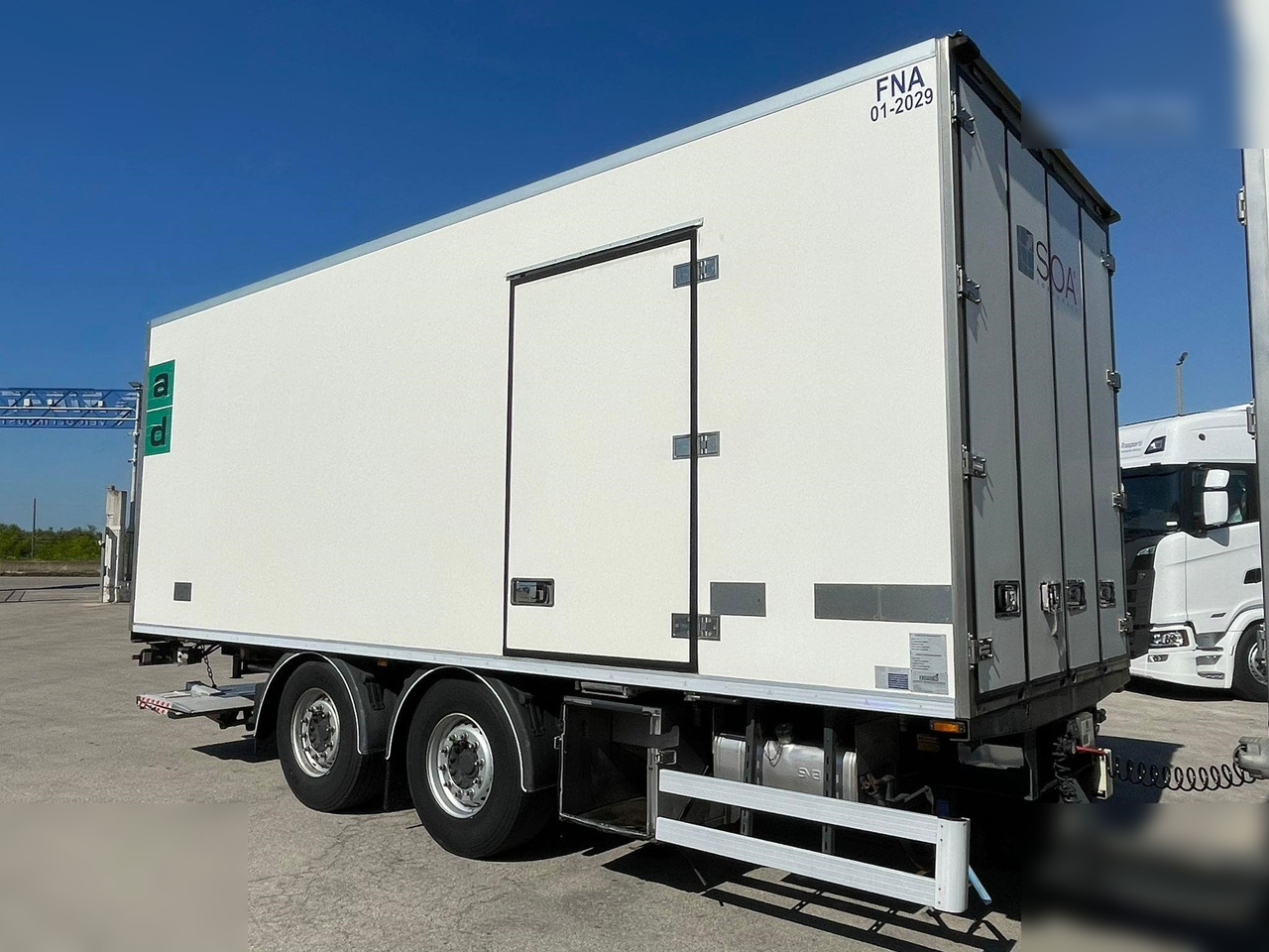 OMAR  - Прицеп-рефрижератор: фото 1 OMAR  - Прицеп-рефрижератор: фото 1