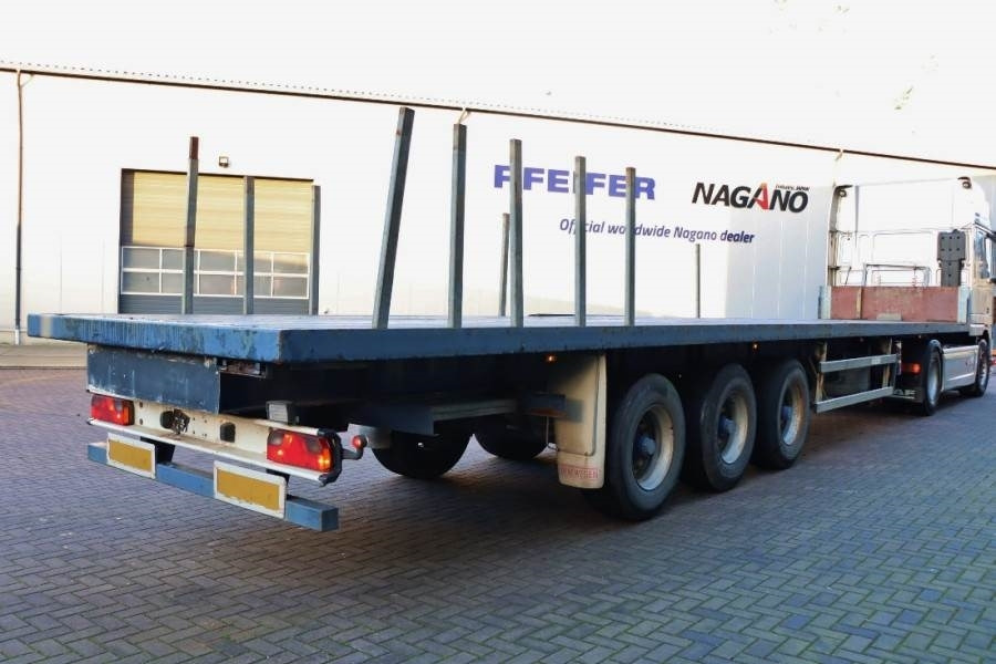 Groenewegen DRO-12-27 3 Axle Trailer, 32t Capacity, BPW Axles - Полуприцеп бортовой/ Платформа: фото 3 Groenewegen DRO-12-27 3 Axle Trailer, 32t Capacity, BPW Axles - Полуприцеп бортовой/ Платформа: фото 3