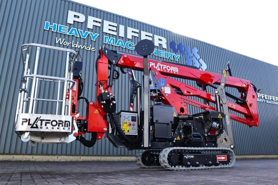 PLATFORM BAS Spider 15.75 PRO CE Declaration, Vali - Коленчатый подъемник, Спайдер-вышка: фото 1 PLATFORM BAS Spider 15.75 PRO CE Declaration, Vali - Коленчатый подъемник, Спайдер-вышка: фото 1