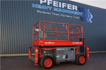 SkyJack SJ6826 Diesel, 4x4 Drive, 10m Working Height, 567k - Ножничный подъемник: фото 1 SkyJack SJ6826 Diesel, 4x4 Drive, 10m Working Height, 567k - Ножничный подъемник: фото 1