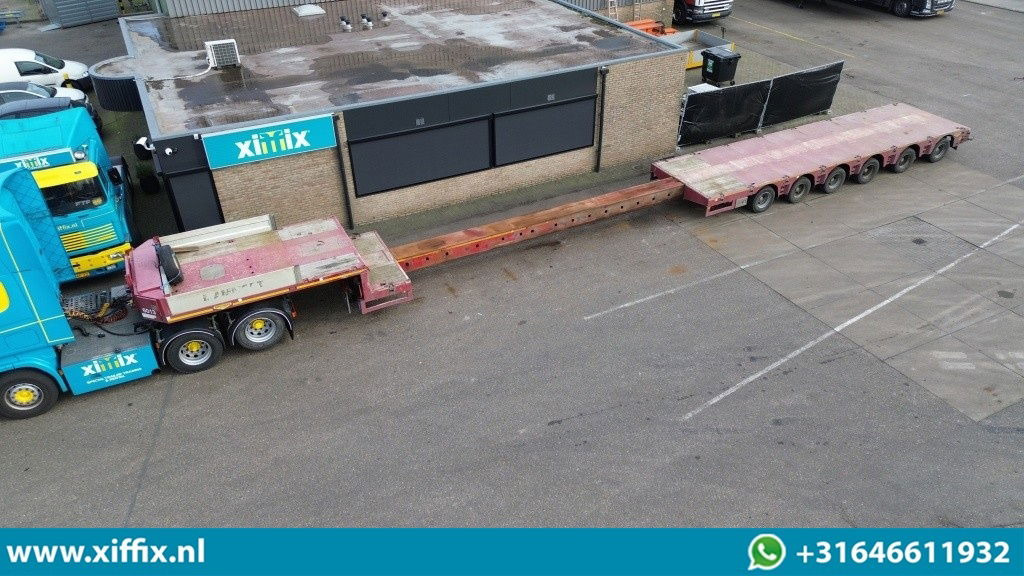 Broshuis 6-ass. Uitschuifbare semi dieplader / SL assen / 5x gestuurd - Низкорамный полуприцеп: фото 1 Broshuis 6-ass. Uitschuifbare semi dieplader / SL assen / 5x gestuurd - Низкорамный полуприцеп: фото 1