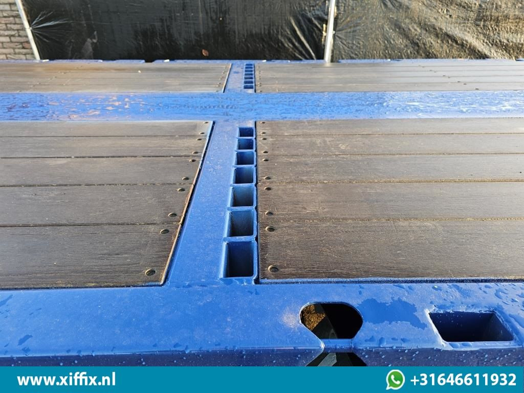 Полуприцеп бортовой/ Платформа Doll 3-ass. Vlakke uitschuifbare oplegger / Naloop gestuurd / 14091: фото 9