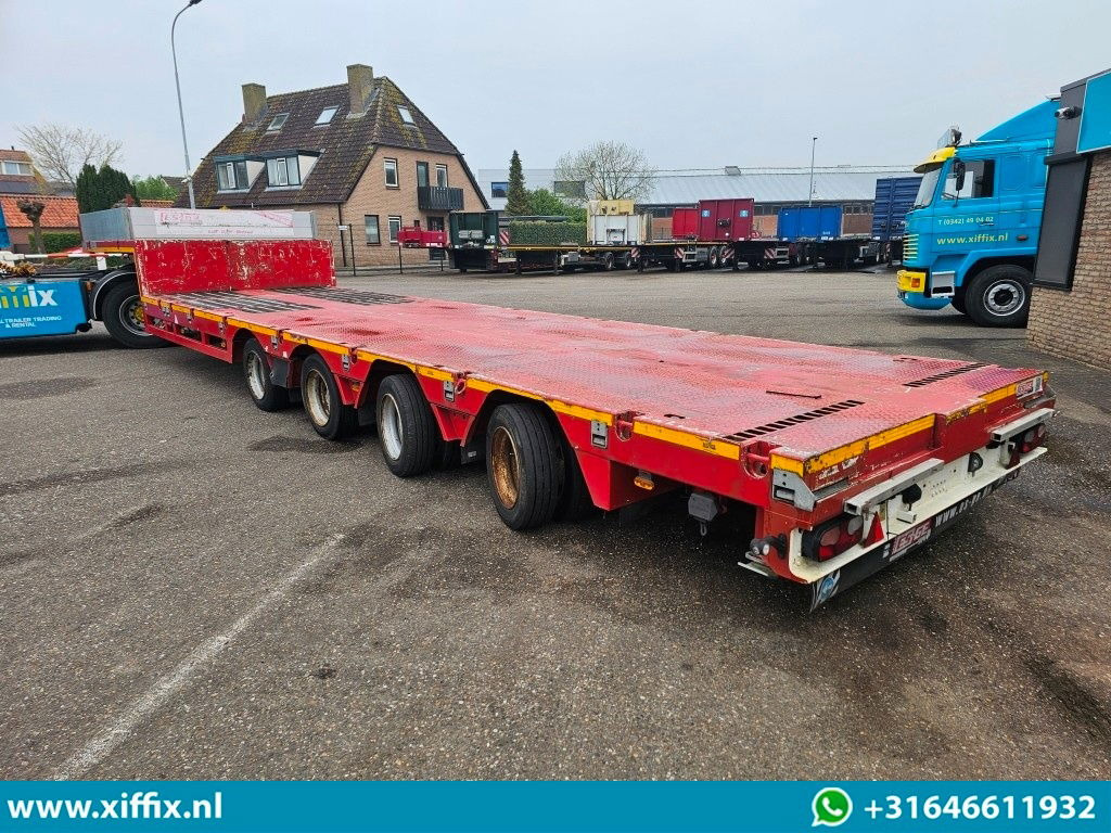 ES-GE 4-ass. Uitschuifbare semi dieplader / 80 cm. Hoog / 2x naloop gestuurd - Низкорамный полуприцеп: фото 4 ES-GE 4-ass. Uitschuifbare semi dieplader / 80 cm. Hoog / 2x naloop gestuurd - Низкорамный полуприцеп: фото 4