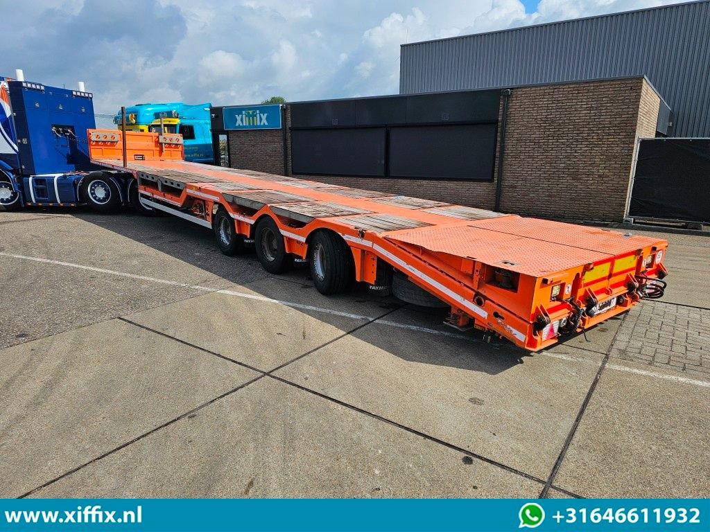 Faymonville 3-ass. Vlakke uitschuifbare Mega oplegger / Uitklapbare laadvloer klep / Naloop gestuurd - Полуприцеп бортовой/ Платформа: фото 4 Faymonville 3-ass. Vlakke uitschuifbare Mega oplegger / Uitklapbare laadvloer klep / Naloop gestuurd - Полуприцеп бортовой/ Платформа: фото 4