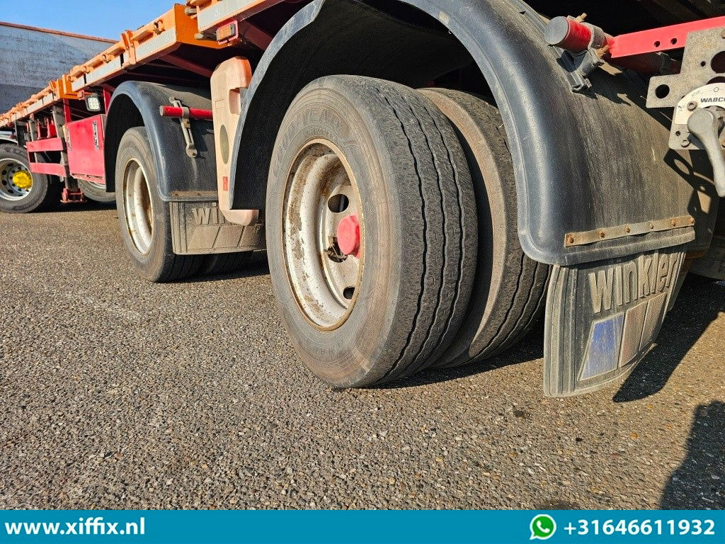 Fellechner 2-ass. Vlakke uitschuifbare Mega oplegger / Naloop gestuurd - Полуприцеп бортовой/ Платформа: фото 5 Fellechner 2-ass. Vlakke uitschuifbare Mega oplegger / Naloop gestuurd - Полуприцеп бортовой/ Платформа: фото 5