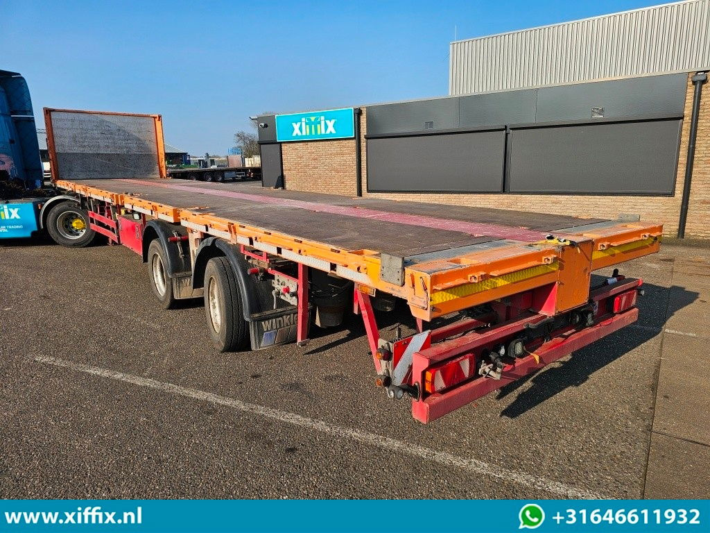 Fellechner 2-ass. Vlakke uitschuifbare Mega oplegger / Naloop gestuurd - Полуприцеп бортовой/ Платформа: фото 4 Fellechner 2-ass. Vlakke uitschuifbare Mega oplegger / Naloop gestuurd - Полуприцеп бортовой/ Платформа: фото 4