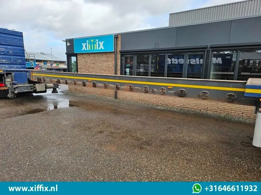 Goldhofer 3-ass. Vlakke uitschuifbare oplegger / 3x gestuurd - Полуприцеп бортовой/ Платформа: фото 5 Goldhofer 3-ass. Vlakke uitschuifbare oplegger / 3x gestuurd - Полуприцеп бортовой/ Платформа: фото 5