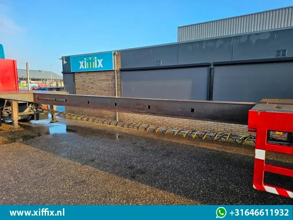 Lintrailers 3-ass. Vlakke uitschuifbare oplegger / Naloop gestuurd - Полуприцеп бортовой/ Платформа: фото 5 Lintrailers 3-ass. Vlakke uitschuifbare oplegger / Naloop gestuurd - Полуприцеп бортовой/ Платформа: фото 5