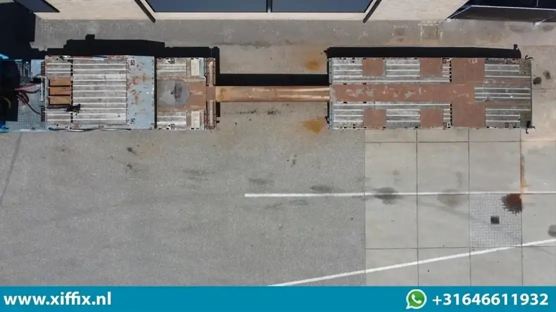 Meusburger 3-ass. Uitschuifbare semi dieplader / Naloop gestuurd / 13821 - Низкорамный полуприцеп: фото 2 Meusburger 3-ass. Uitschuifbare semi dieplader / Naloop gestuurd / 13821 - Низкорамный полуприцеп: фото 2