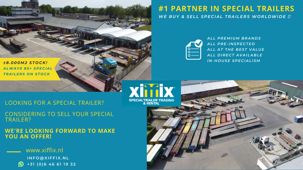 Полуприцеп бортовой/ Платформа Meusburger 3-ass. Vlakke uitschuifbare oplegger / 3x gestuurd: фото 16 Полуприцеп бортовой/ Платформа Meusburger 3-ass. Vlakke uitschuifbare oplegger / 3x gestuurd: фото 16