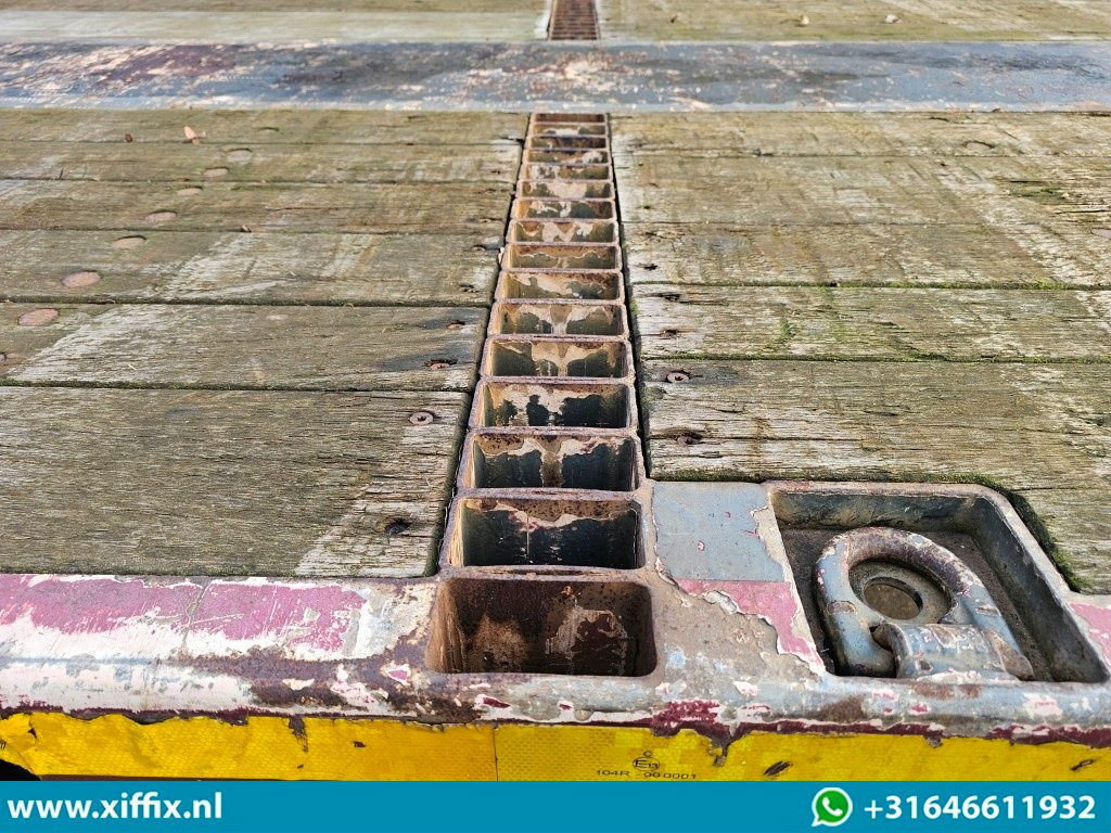 Полуприцеп бортовой/ Платформа Meusburger 3-ass. Vlakke uitschuifbare oplegger / 3x gestuurd: фото 9 Полуприцеп бортовой/ Платформа Meusburger 3-ass. Vlakke uitschuifbare oplegger / 3x gestuurd: фото 9