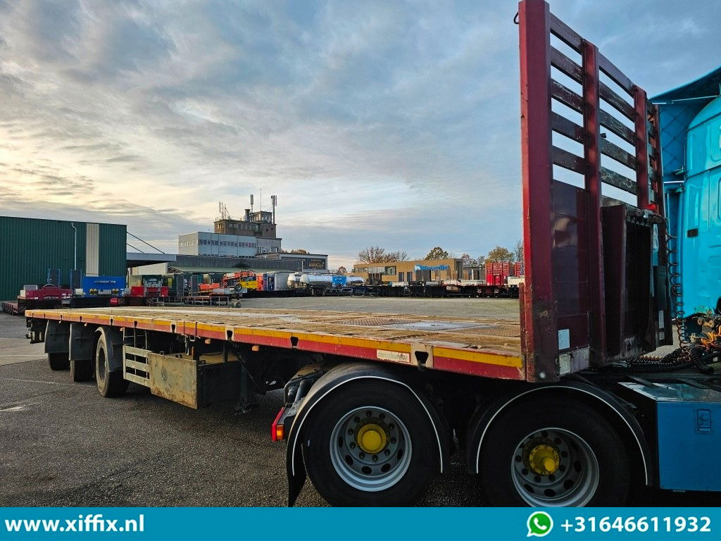 Полуприцеп бортовой/ Платформа Meusburger 3-ass. Vlakke uitschuifbare oplegger / 3x gestuurd: фото 11 Полуприцеп бортовой/ Платформа Meusburger 3-ass. Vlakke uitschuifbare oplegger / 3x gestuurd: фото 11