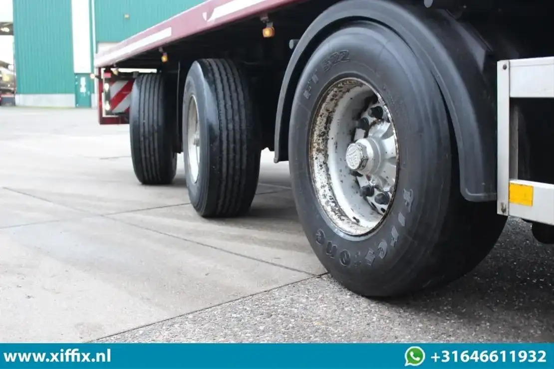 Pacton 3-ass. Vlakke oplegger / 2x gestuurd / 13647 - Полуприцеп бортовой/ Платформа: фото 5 Pacton 3-ass. Vlakke oplegger / 2x gestuurd / 13647 - Полуприцеп бортовой/ Платформа: фото 5