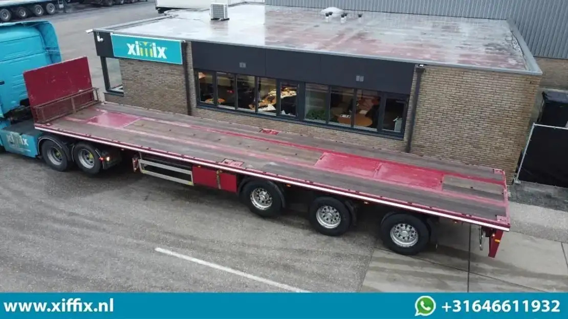 Pacton 3-ass. Vlakke oplegger / 2x gestuurd / 13647 - Полуприцеп бортовой/ Платформа: фото 1 Pacton 3-ass. Vlakke oplegger / 2x gestuurd / 13647 - Полуприцеп бортовой/ Платформа: фото 1