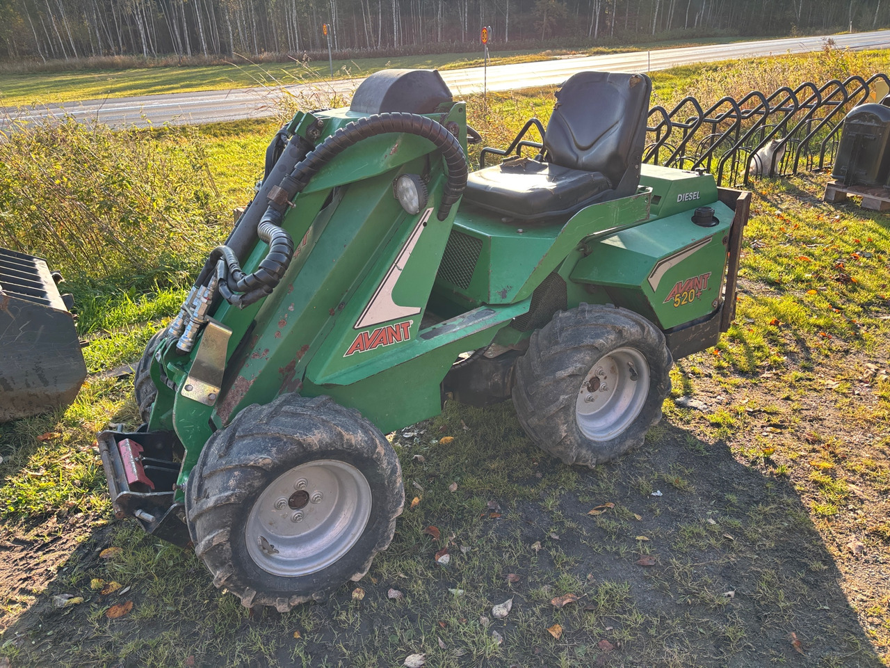 Avant 520+ - Колёсный погрузчик: фото 1 Avant 520+ - Колёсный погрузчик: фото 1