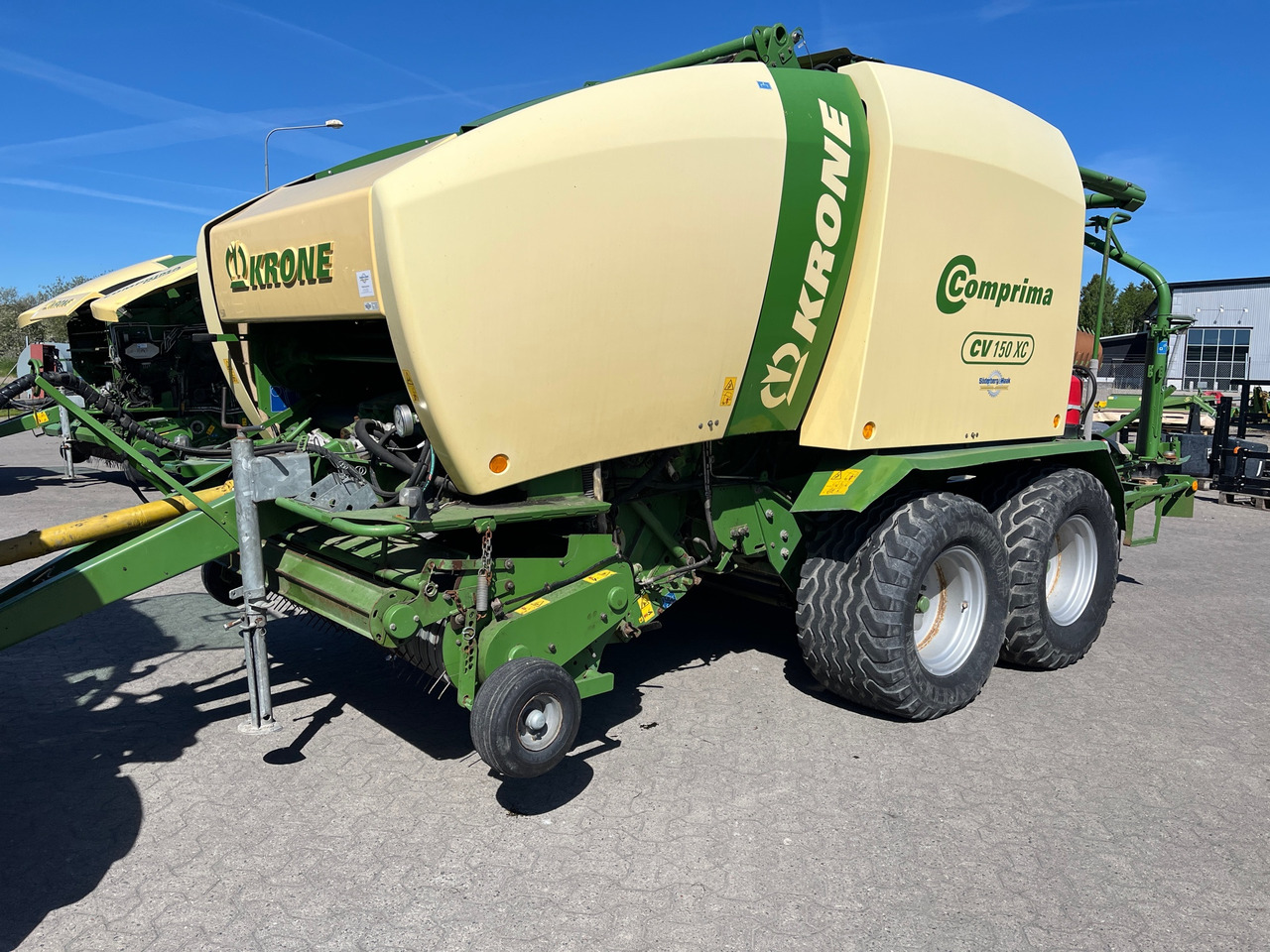 Krone Comprima CV 150 XC - Пресс-подборщик рулонный: фото 1 Krone Comprima CV 150 XC - Пресс-подборщик рулонный: фото 1