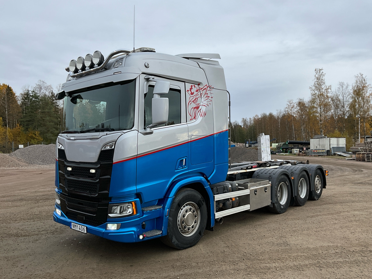 Scania R580 - Крюковой мультилифт: фото 1 Scania R580 - Крюковой мультилифт: фото 1
