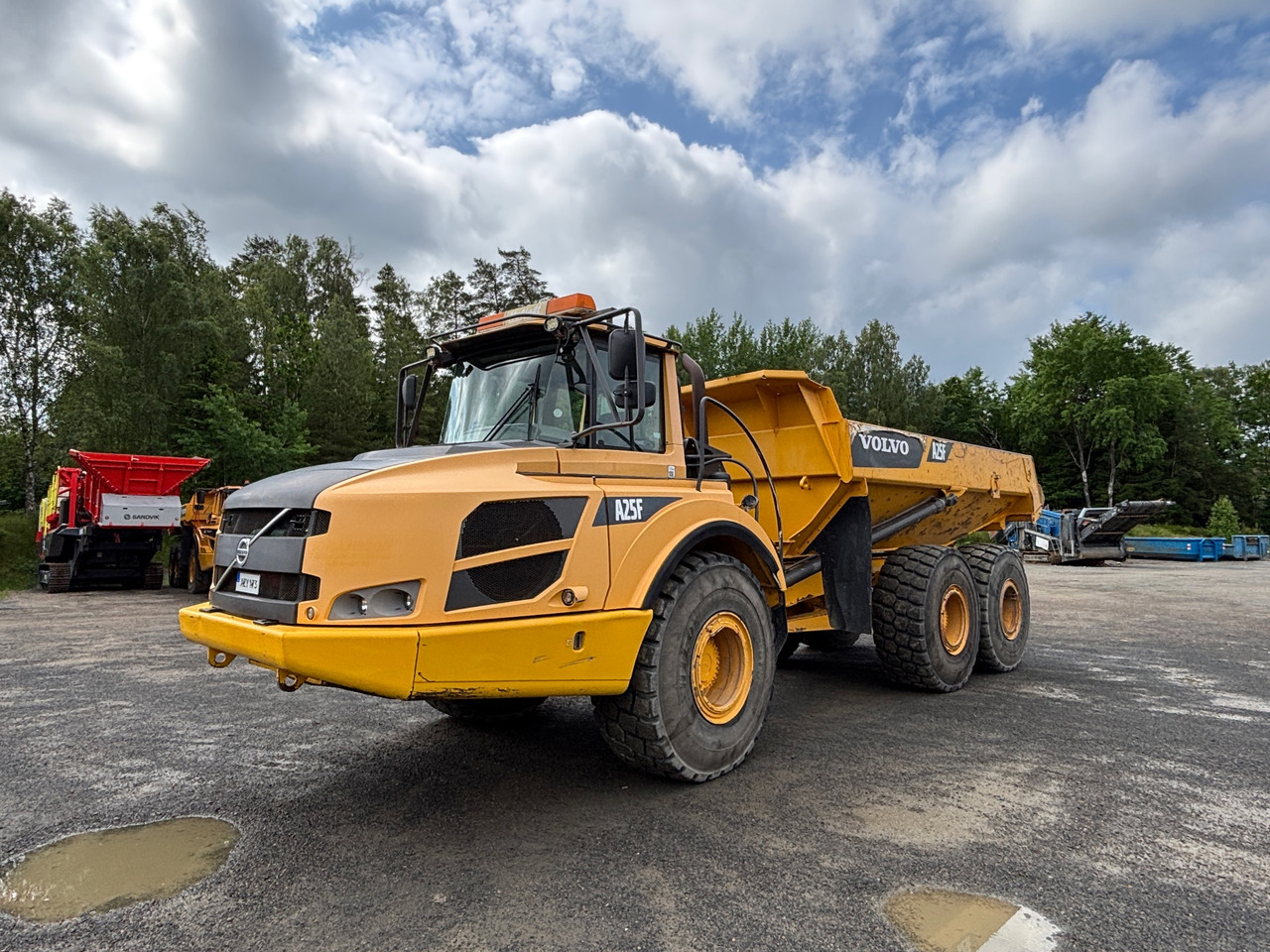 Volvo A25F 6x6 - Внедорожный самосвал: фото 1 Volvo A25F 6x6 - Внедорожный самосвал: фото 1
