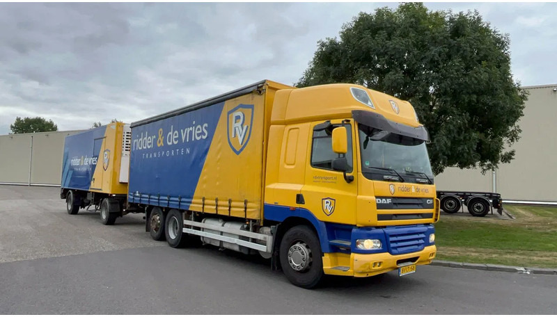 DAF CF 85.410 Schuifzijlen wagen 6x2 Daf CF85 - Грузовик с закрытым кузовом: фото 1 DAF CF 85.410 Schuifzijlen wagen 6x2 Daf CF85 - Грузовик с закрытым кузовом: фото 1