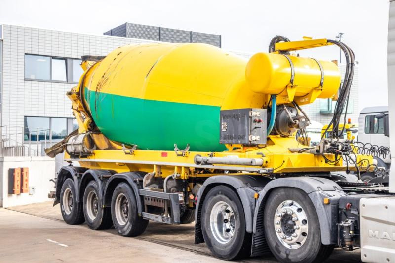 DE BUF BETON MIXER/MALAXEUR/MISCHER 12M3 - Полуприцеп бетоносмеситель: фото 2 DE BUF BETON MIXER/MALAXEUR/MISCHER 12M3 - Полуприцеп бетоносмеситель: фото 2