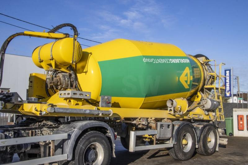 DE BUF MIXER/MALAXEUR/MISCHER-10M3 (gestuurd/gelenkt/dir./steering) - Полуприцеп бетоносмеситель: фото 1 DE BUF MIXER/MALAXEUR/MISCHER-10M3 (gestuurd/gelenkt/dir./steering) - Полуприцеп бетоносмеситель: фото 1