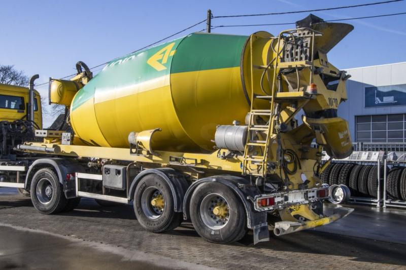 DE BUF MIXER/MALAXEUR/MISCHER-10M3 (gestuurd/gelenkt/dir./steering) - Полуприцеп бетоносмеситель: фото 5 DE BUF MIXER/MALAXEUR/MISCHER-10M3 (gestuurd/gelenkt/dir./steering) - Полуприцеп бетоносмеситель: фото 5