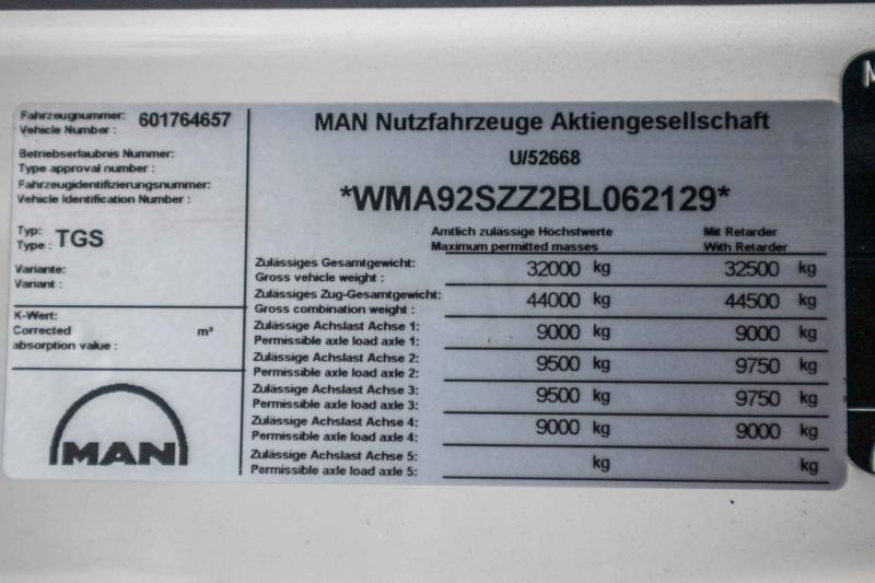 Самосвал, Автоманипулятор MAN TGS 35.440 BB - HMF 2020K3: фото 10