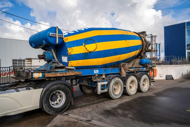 MULLER BETON MIXER/MALAXEUR/MISCHER LIEBHERR 12M3 - Полуприцеп бетоносмеситель: фото 1 MULLER BETON MIXER/MALAXEUR/MISCHER LIEBHERR 12M3 - Полуприцеп бетоносмеситель: фото 1