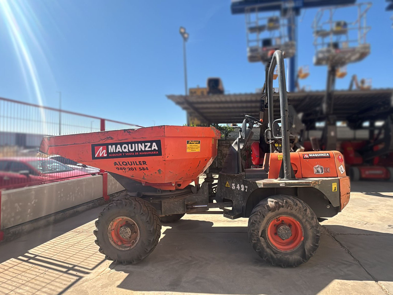 AUSA D350 AHG - Мини-самосвал: фото 3 AUSA D350 AHG - Мини-самосвал: фото 3