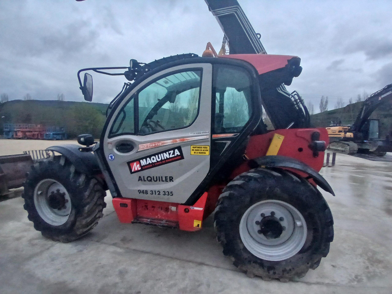MANITOU MLT733.115 - Телескопический погрузчик: фото 1 MANITOU MLT733.115 - Телескопический погрузчик: фото 1