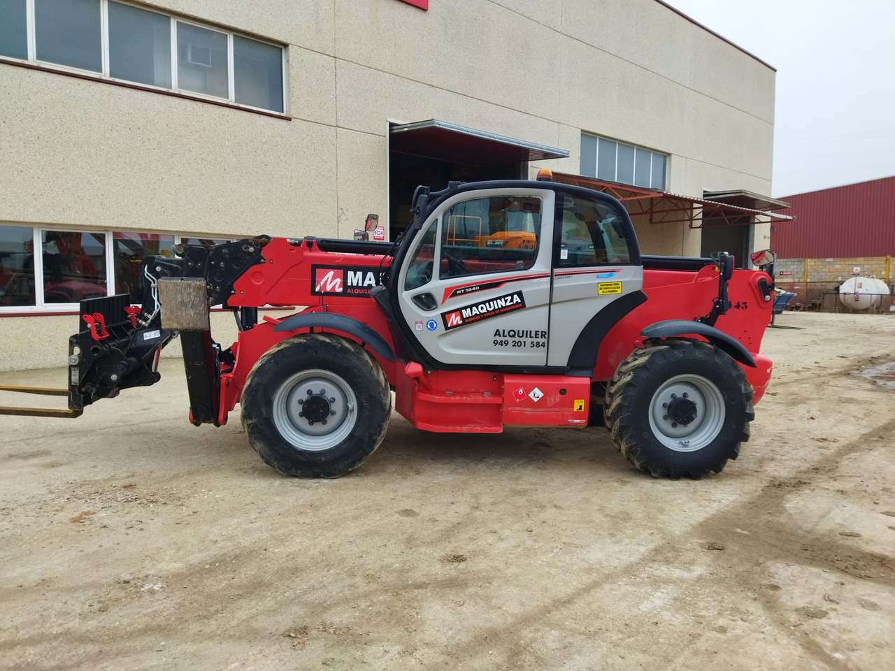 MANITOU MT1840 EASY 75D - Телескопический погрузчик: фото 1 MANITOU MT1840 EASY 75D - Телескопический погрузчик: фото 1