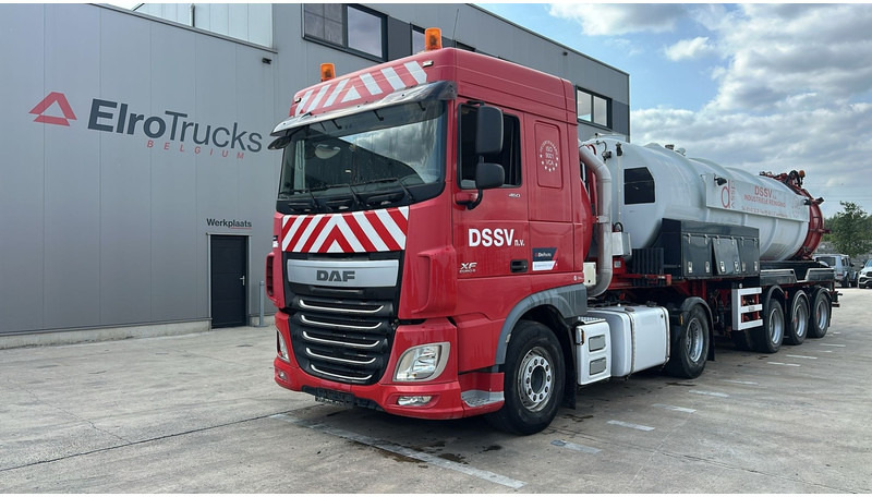 DAF XF 460 (17500L / IPSAM VACUUM + HIGH PRESSURE / BELGIAN TRUCK + TRAILER / TOP CONDITION) - Ассенизатор: фото 2 DAF XF 460 (17500L / IPSAM VACUUM + HIGH PRESSURE / BELGIAN TRUCK + TRAILER / TOP CONDITION) - Ассенизатор: фото 2