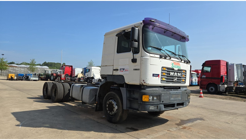 MAN 26.414 (6X4 / 6 CYLINDER / MANUAL GEARBOX / 10 TYRES / LONG CHASSIS / EURO 2) - Грузовик-шасси: фото 3 MAN 26.414 (6X4 / 6 CYLINDER / MANUAL GEARBOX / 10 TYRES / LONG CHASSIS / EURO 2) - Грузовик-шасси: фото 3