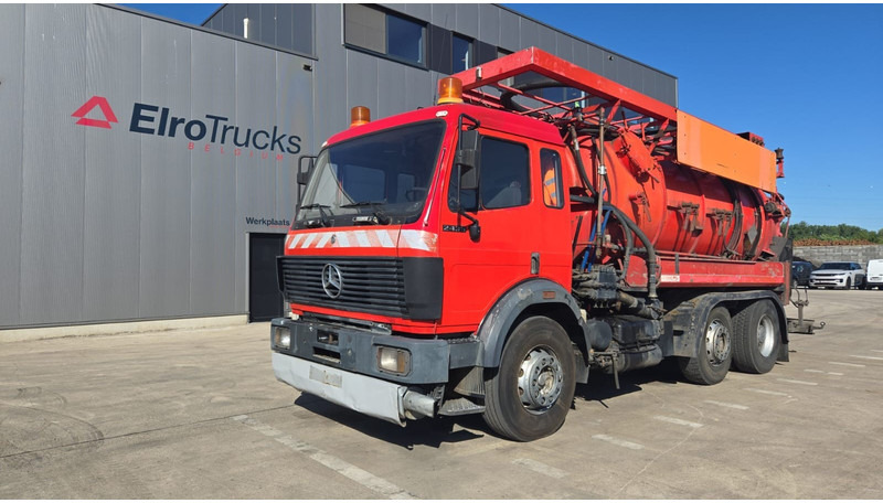 Mercedes-Benz SK 2435 (15.000 L / V8 AVEC 2X TURBO / BOITE MANUELLE / TRES BONNE ETAT / GRAND PONT) - Ассенизатор: фото 1 Mercedes-Benz SK 2435 (15.000 L / V8 AVEC 2X TURBO / BOITE MANUELLE / TRES BONNE ETAT / GRAND PONT) - Ассенизатор: фото 1