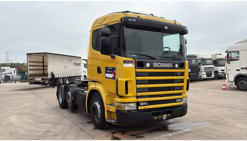 Scania 124-420 (6X2 / 8 TYRES / ORIGINAL TRACTOR UNIT / FRONT STEEL) - Тягач: фото 3 Scania 124-420 (6X2 / 8 TYRES / ORIGINAL TRACTOR UNIT / FRONT STEEL) - Тягач: фото 3