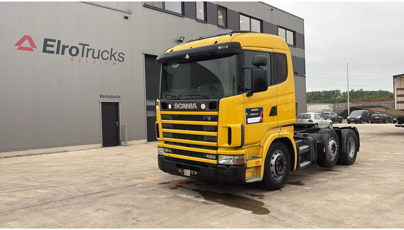 Scania 124-420 (6X2 / 8 TYRES / ORIGINAL TRACTOR UNIT / FRONT STEEL) - Тягач: фото 1 Scania 124-420 (6X2 / 8 TYRES / ORIGINAL TRACTOR UNIT / FRONT STEEL) - Тягач: фото 1