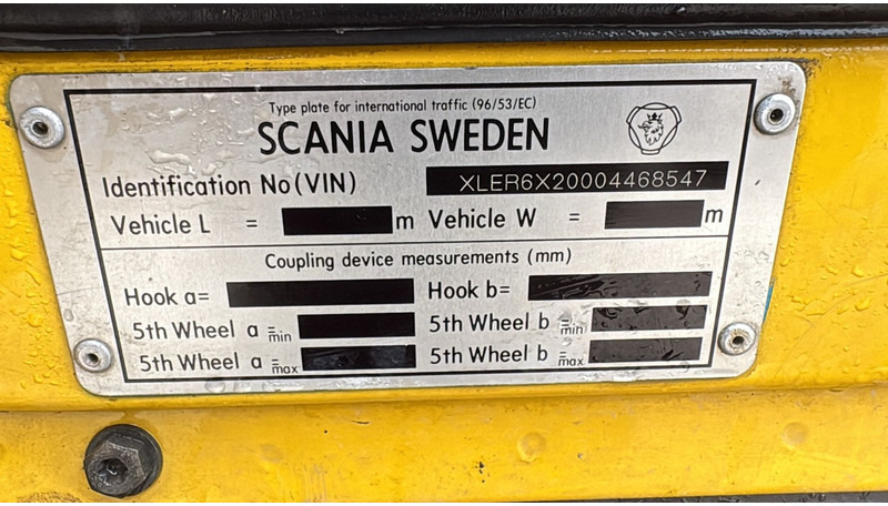 Scania 124-420 (6X2 / 8 TYRES / ORIGINAL TRACTOR UNIT / FRONT STEEL) в лизинг Scania 124-420 (6X2 / 8 TYRES / ORIGINAL TRACTOR UNIT / FRONT STEEL): фото 11