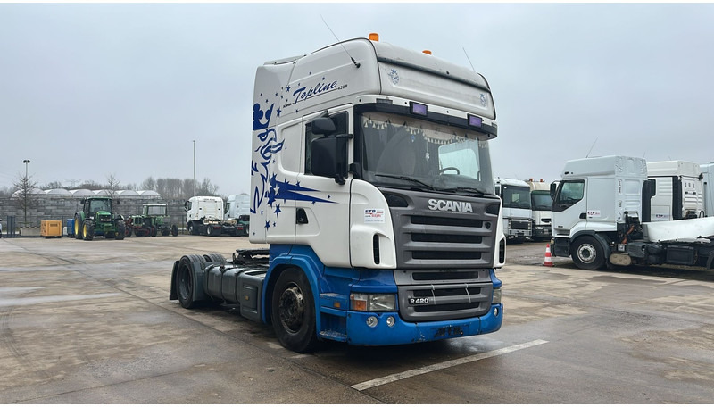 Scania R 420 (FOR PARTS / ENGINE RUNNING AND TRUCK DRIVING / MANUAL GEARBOX) - Тягач: фото 3 Scania R 420 (FOR PARTS / ENGINE RUNNING AND TRUCK DRIVING / MANUAL GEARBOX) - Тягач: фото 3