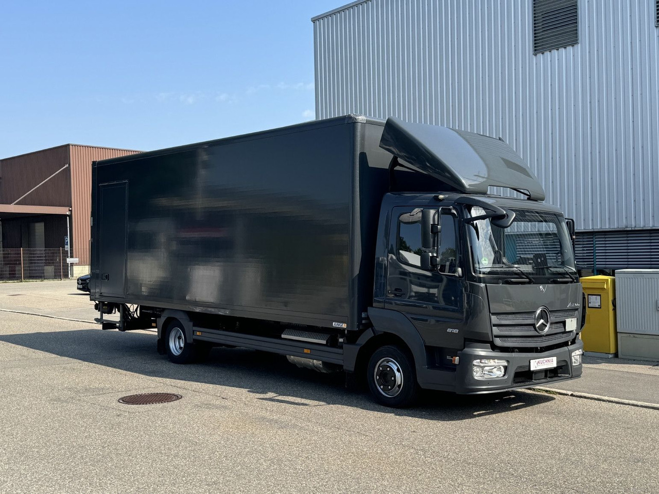 Mercedes-Benz Atego 818L Koffer 7,3m LBW Klima Automatik - Фургон с закрытым кузовом: фото 3 Mercedes-Benz Atego 818L Koffer 7,3m LBW Klima Automatik - Фургон с закрытым кузовом: фото 3