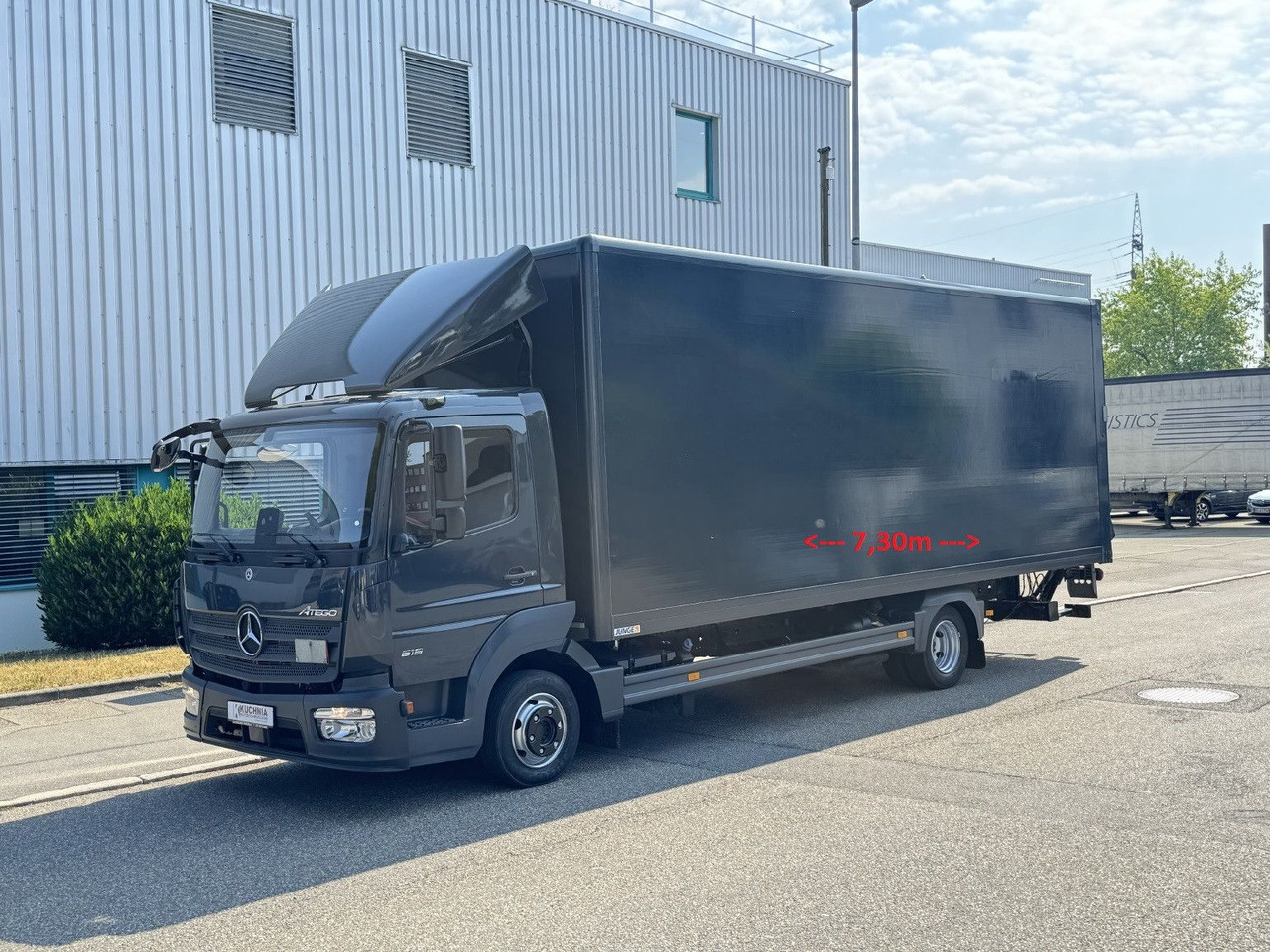 Mercedes-Benz Atego 818L Koffer 7,3m LBW Klima Automatik - Фургон с закрытым кузовом: фото 1 Mercedes-Benz Atego 818L Koffer 7,3m LBW Klima Automatik - Фургон с закрытым кузовом: фото 1