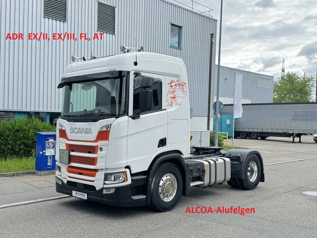 Scania R 450 ADR FL AT EX/II EX/III Retarder Alcoa TOP - Тягач: фото 1 Scania R 450 ADR FL AT EX/II EX/III Retarder Alcoa TOP - Тягач: фото 1