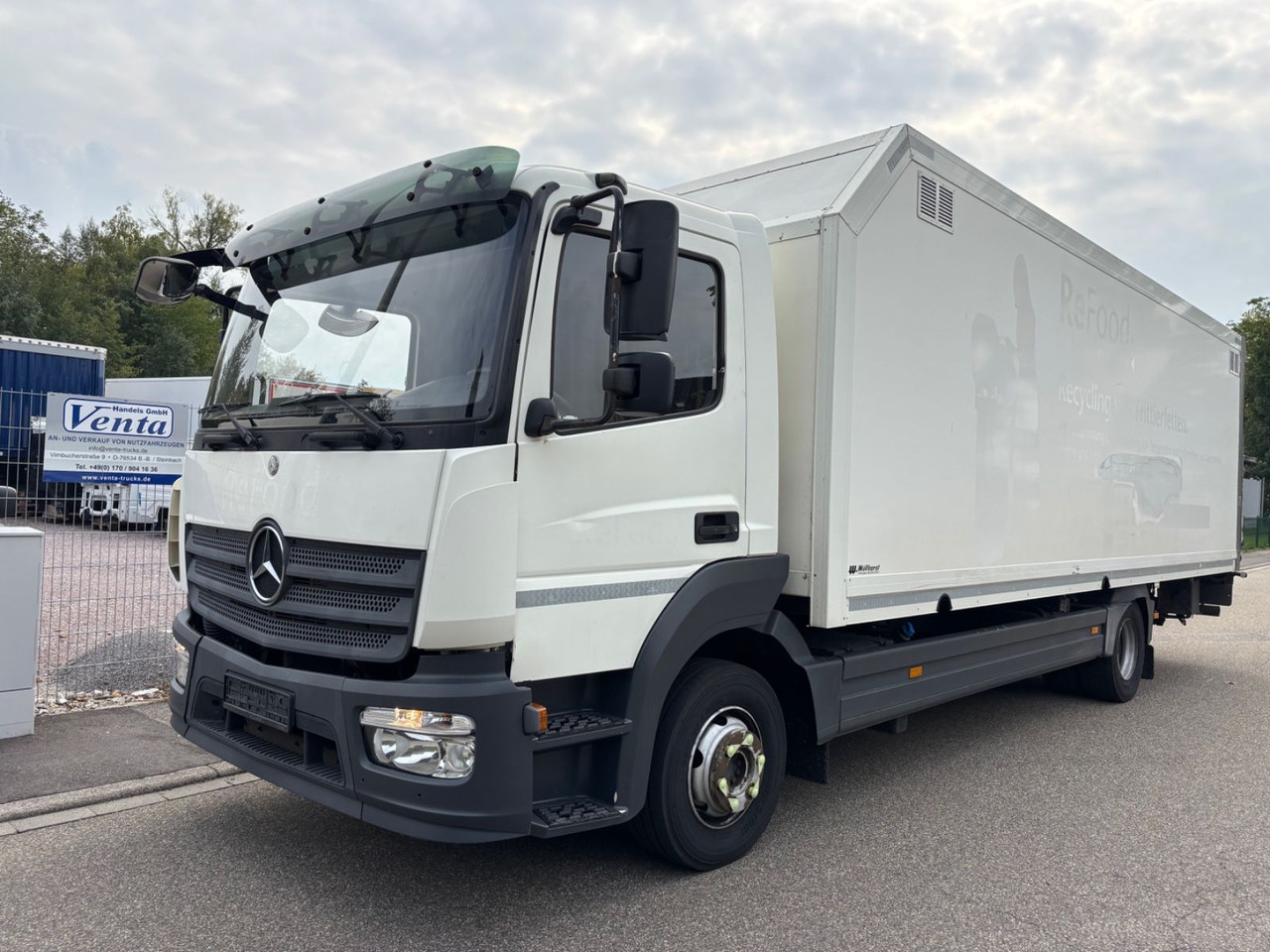 Mercedes-Benz Atego III 1223L, Euro-6, Klima, LBW - Грузовик с закрытым кузовом: фото 1 Mercedes-Benz Atego III 1223L, Euro-6, Klima, LBW - Грузовик с закрытым кузовом: фото 1