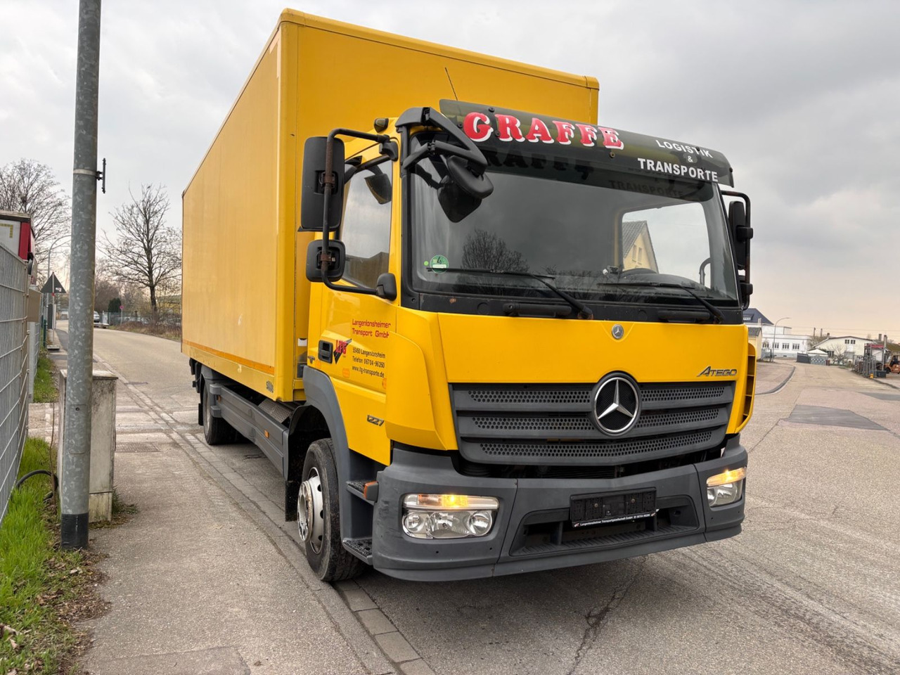 Mercedes-Benz Atego III 1227L, Euro-6, Klima, LBW - Грузовик с закрытым кузовом: фото 3 Mercedes-Benz Atego III 1227L, Euro-6, Klima, LBW - Грузовик с закрытым кузовом: фото 3