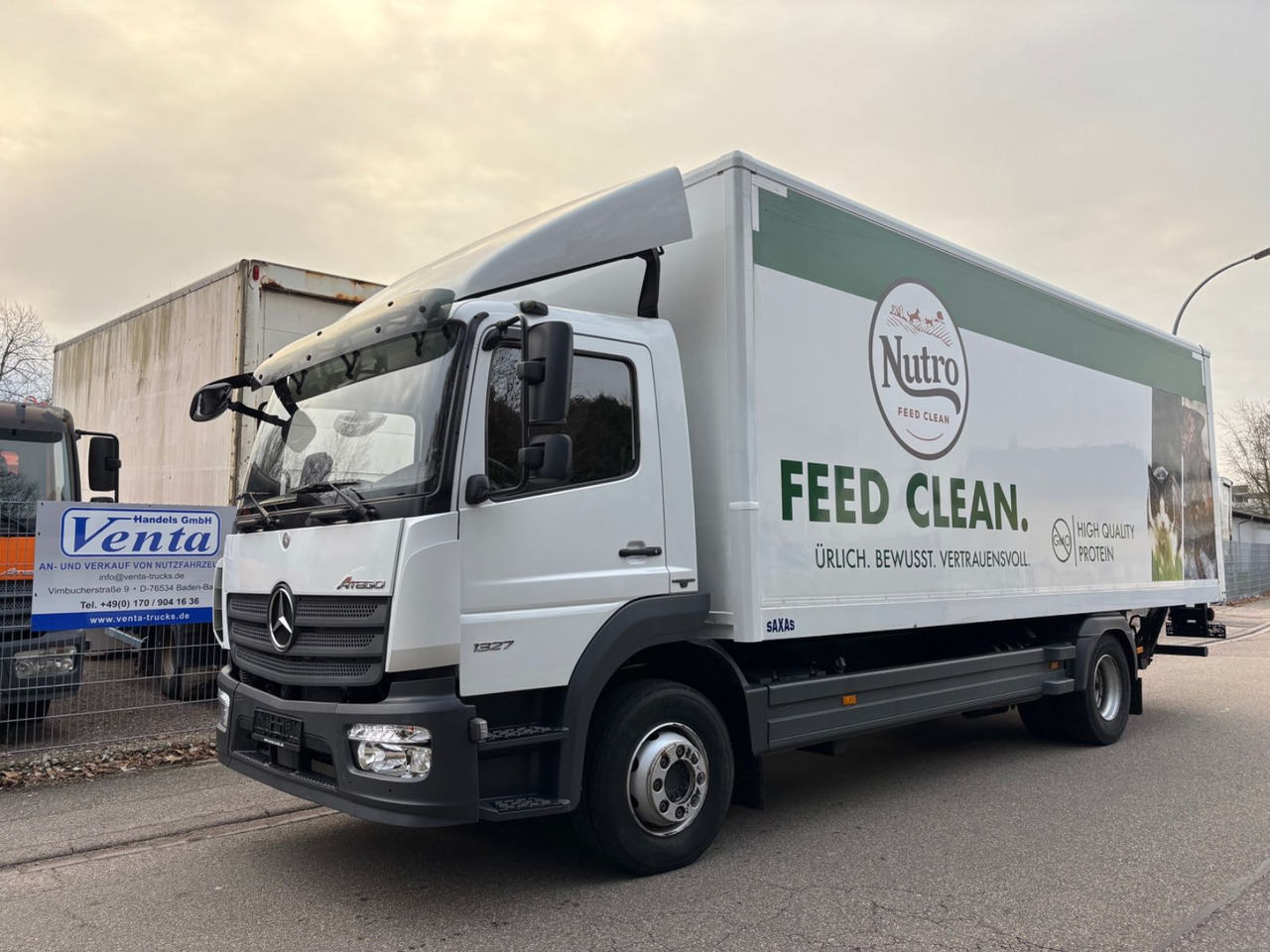 Mercedes-Benz Atego III 1327, Euro-6d, Klima, LBW, Kamera - Грузовик с закрытым кузовом: фото 1 Mercedes-Benz Atego III 1327, Euro-6d, Klima, LBW, Kamera - Грузовик с закрытым кузовом: фото 1